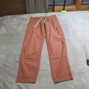 Women's Cotton Drawstring Utility Pants in copper Dusty Rose